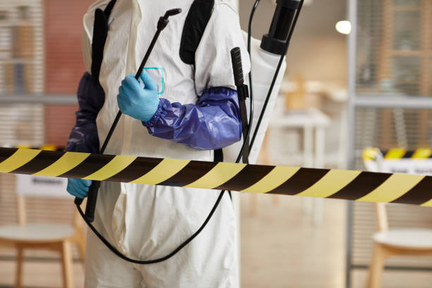 Professional Infectious Disease Decontamination technician working in Ithaca, NY